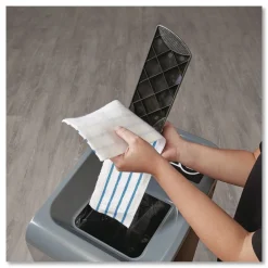 Clearance FGQ55900BK00 HYGEN 18 in. Quick Connect Single-Sided Plastic Wet/Dry Mop Frame - Black Cleaning & Janitorial Supplies