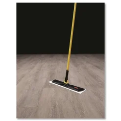 Clearance FGQ55900BK00 HYGEN 18 in. Quick Connect Single-Sided Plastic Wet/Dry Mop Frame - Black Cleaning & Janitorial Supplies