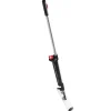 Clearance Pulse 17 in. x 52 in. Microfiber Spray Mop System - Black Cleaning & Janitorial Supplies