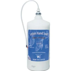 New OneShot 1,600 mL Lotion Soap Refill - Fragrance-Free (4/Carton) Odor Control