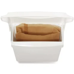 Sale Plastic Sanitary Napkin Receptacle with Rigid Liner - White Trash & Waste Bins