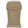 Best Ranger 45-Gallon Fire-Safe Structural Foam Container - Beige Trash & Waste Bins