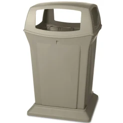 Ranger 45-Gallon Fire-Safe Structural Foam Open-Style Container - Beige Trash & Waste Bins