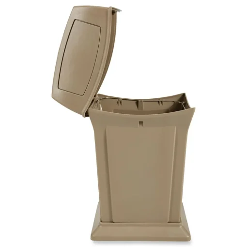 Hot Ranger 35-Gallon Fire-Safe Structural Foam Container - Beige Trash & Waste Bins