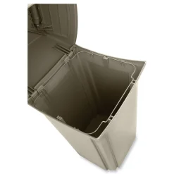 Hot Ranger 35-Gallon Fire-Safe Structural Foam Container - Beige Trash & Waste Bins