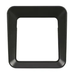 Sustain 23 gal Metal/Plastic Decorative Refuse with Recycling Lid - Black Trash & Waste Bins