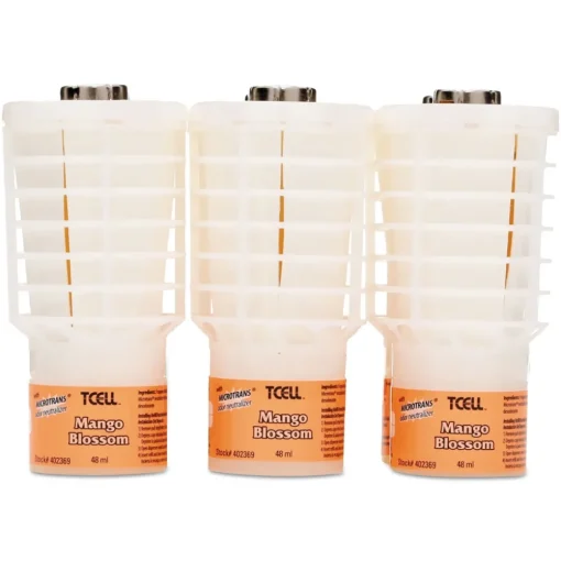 Hot TCell 48 mL Microtrans Odor Neutralizer Refill - Mango Blossom (6/Carton) Cleaning & Janitorial Supplies