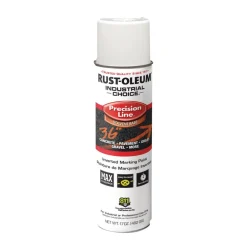 Outlet 17 oz. Aerosol Can Industrial Choice M1600 System Solvent-Based Precision Line Marking Paint - Flat White (12/Carton) Arts & Crafts Supplies