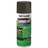 Sale 12 oz. Aerosol Can Camouflage Spray Paint - Flat Deep Forest Green Arts & Crafts Supplies