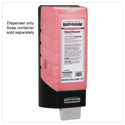 Online 6.63 x 6.63 x 7.63 Professional Hand Cleaner with Pumice Dispenser - Black Cleaning & Janitorial Supplies