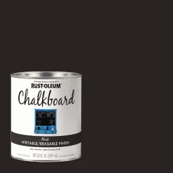Online Chalkboard Paint, Matte Black, Quart Can, 4/Carton Arts & Crafts Supplies