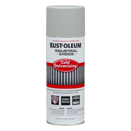 Clearance RST1685830CT Industrial Choice 14 oz Galvanizing Metallic Compound Spray (6/Carton) Arts & Crafts Supplies