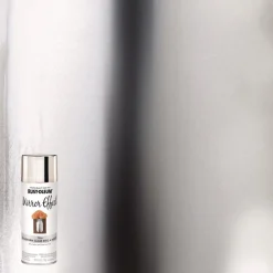 New Specialty Mirror Effect Spray Paint, High Gloss Mirror, 6 oz Aerosol Can, 6/Carton Arts & Crafts Supplies