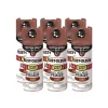 Best Stops Rust 5-in-1 Spray Paint, Rusty Metal, 12 oz Aerosol Can, 6/Carton Arts & Crafts Supplies