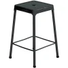 Clearance Counter-Height Steel Stool, Backless, Supports Up To 250 Lb, 25-in Seat Height, Black Office Furniture & Lighting