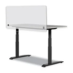 New 7517FR 59.5 in. x 2.5 in. x 23.5 in. 7517 Series Acrylic Wellness Panel - Frosted Office Furniture & Lighting