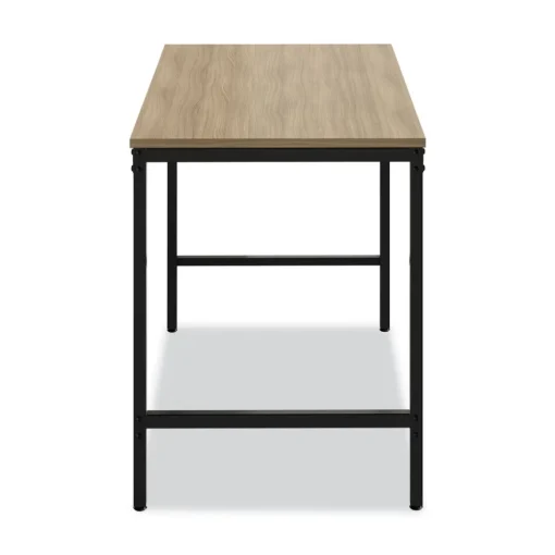 Hot Simple 45.5 in. x 23.5 in. x 29.5 in. Work Desk - Walnut Office Furniture & Lighting