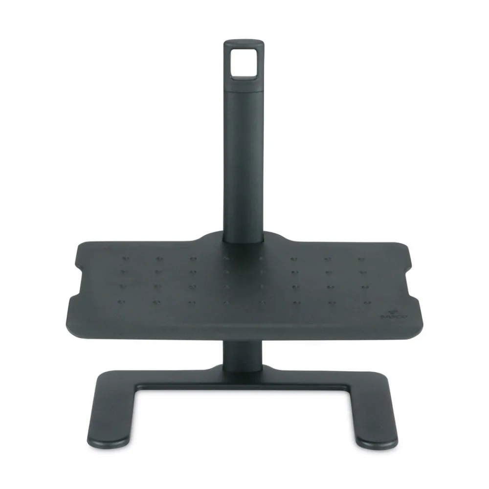 20.5w x 14.5d x 3.5 to 21.5h Height-Adjustable Footrest - Black Office Furniture & Lighting