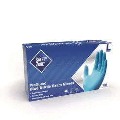 New ProGuard Nitrile Gloves, Powder-Free, 3 mil, Blue, Large, 1,000/Carton Cleaning & Janitorial Supplies