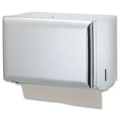 Best 10.75 in. x 6 in. x 7.5 in. Singlefold Paper Towel Dispenser - Chrome Paper & Dispensers