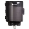 Outlet 10.75 in. x 10.25 in. x 13.25 in. Adjustable Center Pull Towel Dispenser - Black Pearl Paper & Dispensers