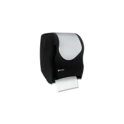 Sale T1370BKSS 16.75 in. x 10 in. x 12.5 in. Tear-N-Dry Touchless Roll Towel Dispenser - Black/Silver Paper & Dispensers