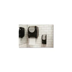 Sale T1370BKSS 16.75 in. x 10 in. x 12.5 in. Tear-N-Dry Touchless Roll Towel Dispenser - Black/Silver Paper & Dispensers