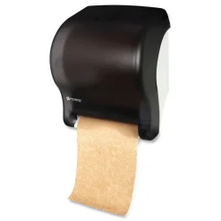 Hot Tear-N-Dry 11.75 in. x 9.13 in. x 14.44 in. Essence Classic Automatic Dispenser - Black Pearl Paper & Dispensers