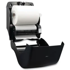 Best T8000REBK 9.1 in. x 14.4 in. x 11.8 in. Ecological Automatic Towel Dispenser - Black Paper & Dispensers