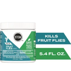 Online STEM Fruit Flies Trap 5.4 oz Jar 8/Carton Cleaning & Janitorial Supplies