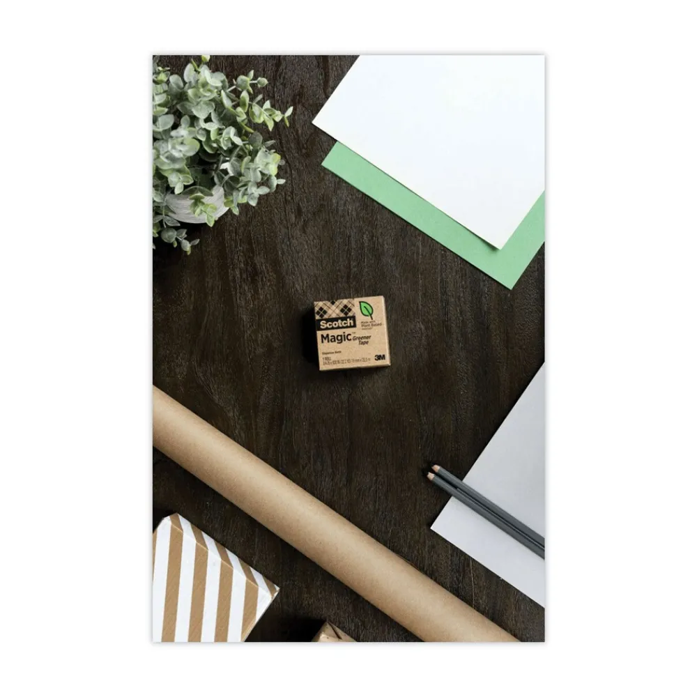 Sale 0.75 in. x 75 ft. 1 in. Core Magic Greener Tape - Clear (10/Pack) Tapes & Adhesives