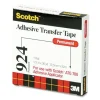 Outlet 0.5 in. x 36 yds ATG Adhesive Permanent Transfer Tape, Holds Up to 0.5 lbs. - Clear (1-Roll) Tapes & Adhesives