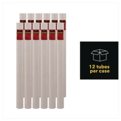 Sale Mailing Tube 24-in Long 2-in Diameter White 12/Carton Mailing, Packing & Shipping