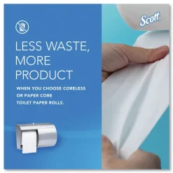 Online 09606 7 1/10 in. x 10 1/10 in. x 6 2/5 in. Pro Coreless SRB Stainless Steel Tissue Dispenser Paper & Dispensers