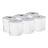 Discount 02001 8 in. x 950 ft. 1-Ply Essential High Capacity Hard Roll Towel - White (6 Rolls/Carton) Paper & Dispensers|Cleaning & Janitorial Supplies
