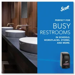 Discount 92145 5 in. x 5.25 in. x 8.38 in. 1000 mL Essential Manual Skin Care Dispenser - Black Skin Care & Personal Hygiene