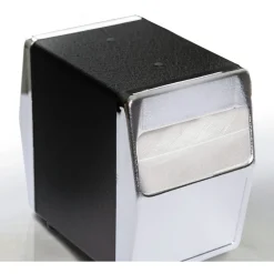 Sale 12 in. x 7 in. 1-Ply Low-Fold Dispenser Napkins - White (8000/Carton) Paper & Dispensers