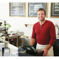 Sale 12 in. x 7 in. 1-Ply Low-Fold Dispenser Napkins - White (8000/Carton) Paper & Dispensers