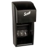 Hot Essential 6 in. x 6.6 in. x 13.6 in. Plastic Tissue Dispenser - Smoke (1/Carton) Paper & Dispensers