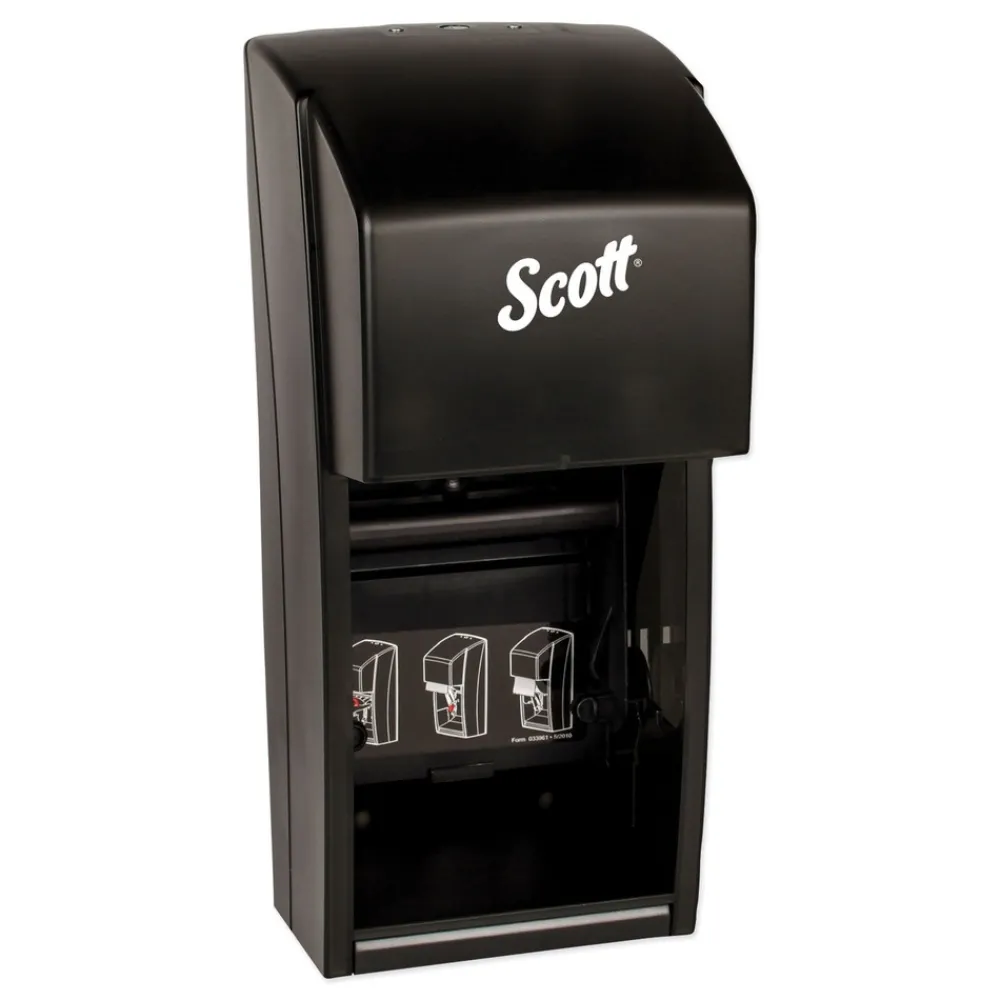 Hot Essential 6 in. x 6.6 in. x 13.6 in. Plastic Tissue Dispenser - Smoke (1/Carton) Paper & Dispensers