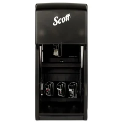 Hot Essential 6 in. x 6.6 in. x 13.6 in. Plastic Tissue Dispenser - Smoke (1/Carton) Paper & Dispensers