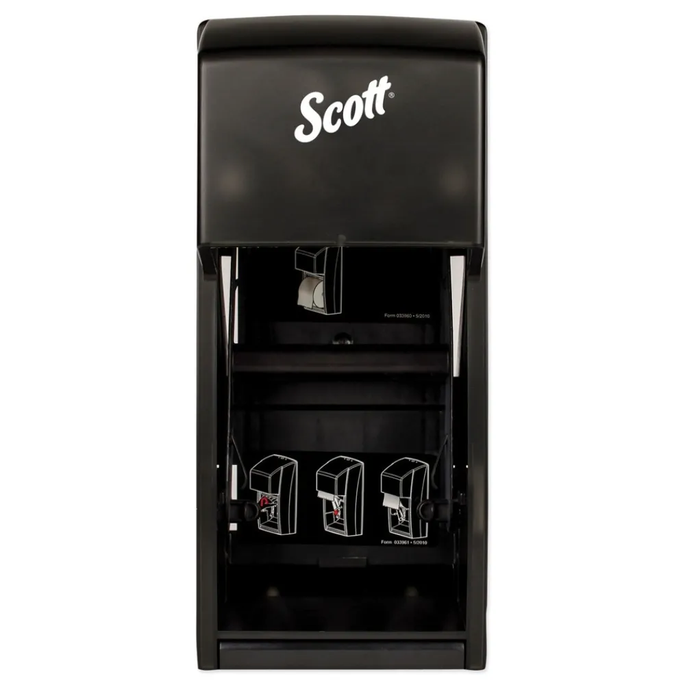 Hot Essential 6 in. x 6.6 in. x 13.6 in. Plastic Tissue Dispenser - Smoke (1/Carton) Paper & Dispensers