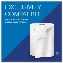 Hot Essential 12.7 in. x 9.57 in. x 15.76 in. Electronic Hard Roll Towel Dispenser - Black (1/Carton) Paper & Dispensers