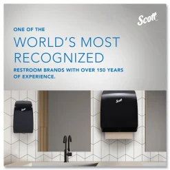 Online Essential 1-Ply 8 in. x 700 ft. 1.75 in. Core 100% Recycled Fiber Hard Roll Towel - Brown (6/Carton) Paper & Dispensers