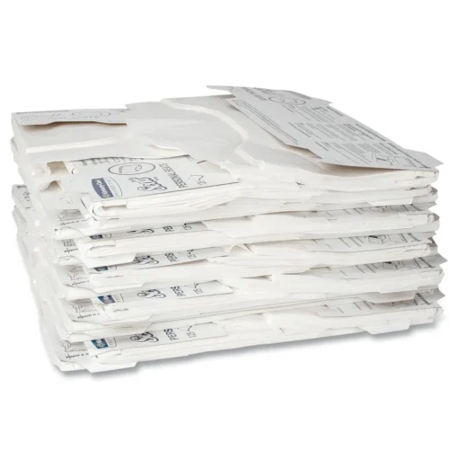 Personal Seats 15 in. x 18 in. Sanitary Toilet Seat Covers - White (125/Pack) Paper & Dispensers