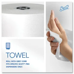 Clearance Pro Hard Roll Paper Towels with Absorbency Pockets, for Pro Dispenser, Green Core Only, 1-Ply, 7.5-in x 900 ft,6 Rolls/CT Cleaning & Janitorial Supplies