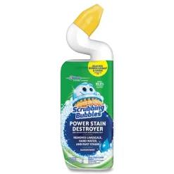Outlet 24 oz Power Stain Destroyer Toilet Bowl Disinfectant - Rainshower Scent (6/Carton) Cleaning & Janitorial Supplies