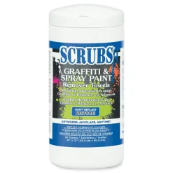Discount 10 in. x 12 in. Graffiti and Paint Remover Towels (6/Carton) Cleaning & Janitorial Supplies