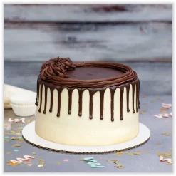 Outlet 16 in. Diameter Bright White Paper Cake Circles - White (100/Carton) Tabletop And Serveware