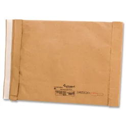 Best Jiffy #0 Paper Padding Self-Adhesive Closure 6 in. x 10 in. Padded Mailer - Natural Kraft (250/Carton) Mailing, Packing & Shipping